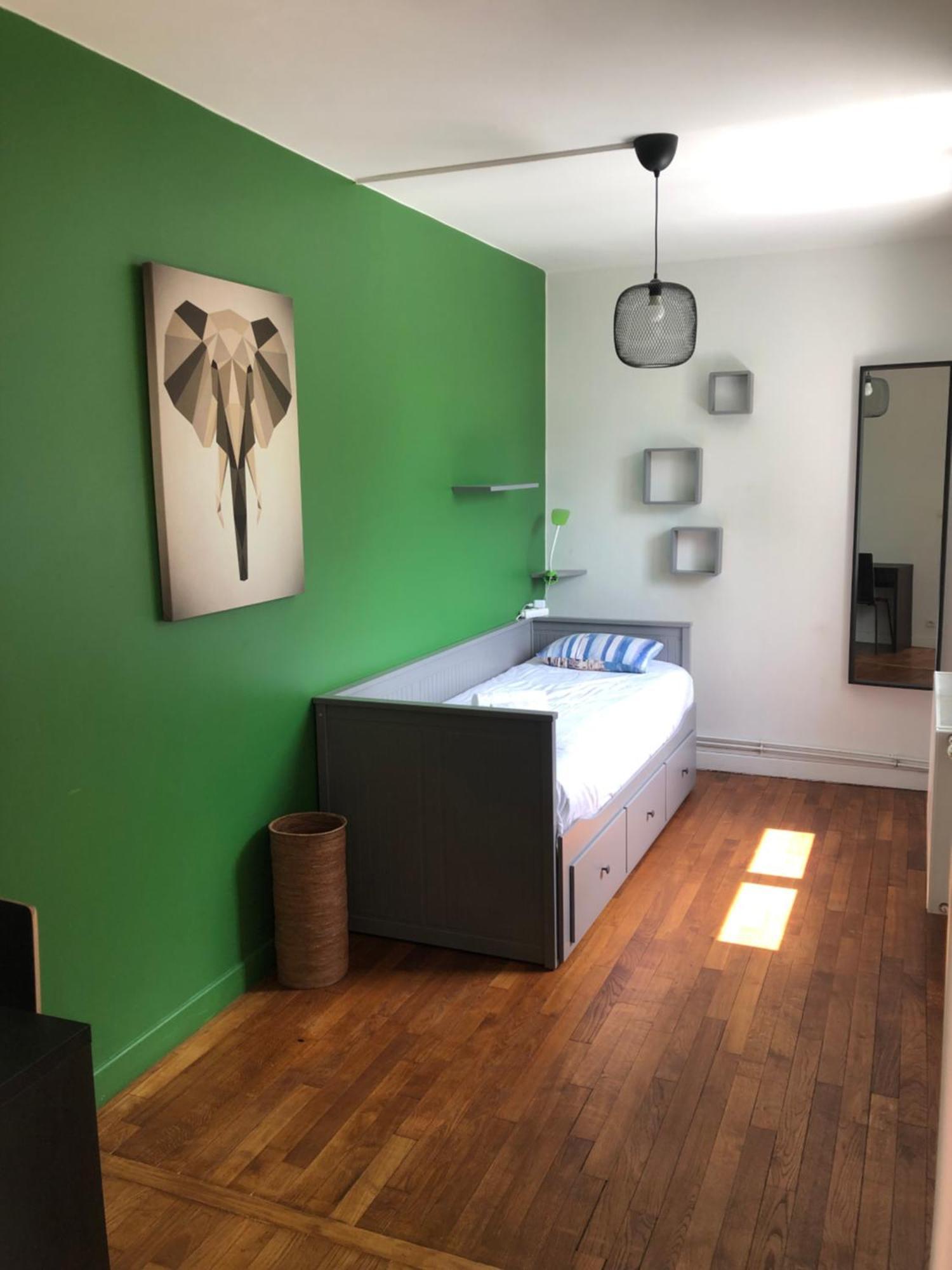 グルノーブルChambre Meublee Verte Boulevard Joseph Vallierアパートメント エクステリア 写真